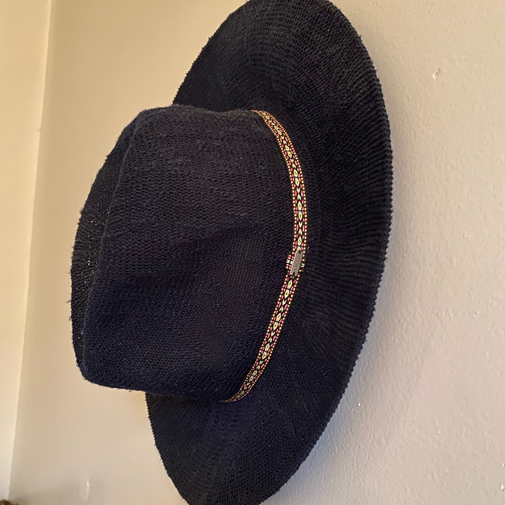 Navy Blue Woven Volcom Sunhat M/L